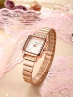 ساعت نایدو مربع صفحه سفید