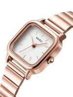 ساعت نایدو مربع صفحه سفید