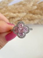 انگشتر فری سایز فول نگین ژوپینگ