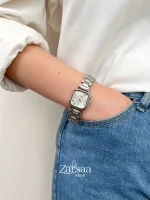 ساعت زنانه مربع بند فلزی ORSGA