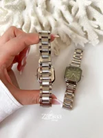 ساعت زنانه مربع بند فلزی ORSGA
