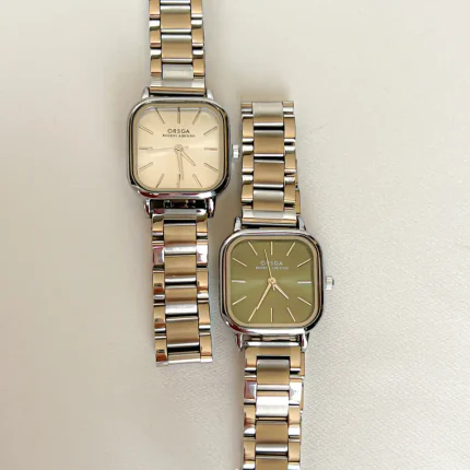 ساعت زنانه مربع بند فلزی ORSGA