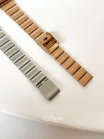 ساعت مچی زنانه مستطیل بند کرکره ای نایدو