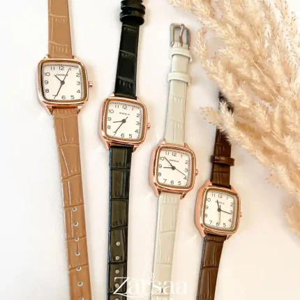 ساعت زنانه بند چرمی مینیمال comely