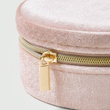 جعبه جواهر مخمل بیضی