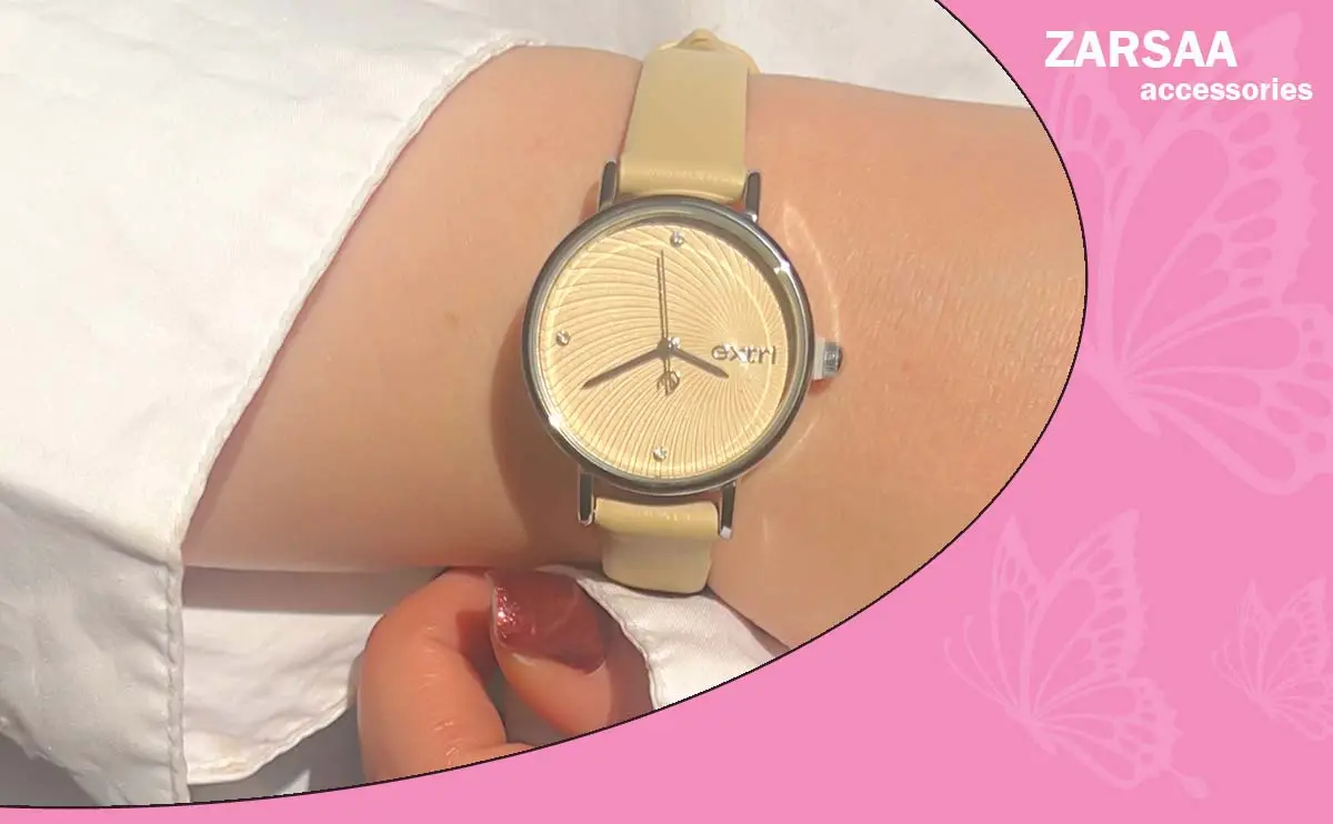 ساعت مچی بند چرمی