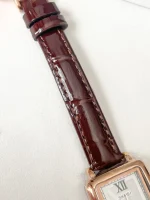 ساعت زنانه بند چرمی عدد رومی SKMEI