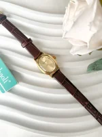 ساعت زنانه بند چرمی ظریف کلاسیک